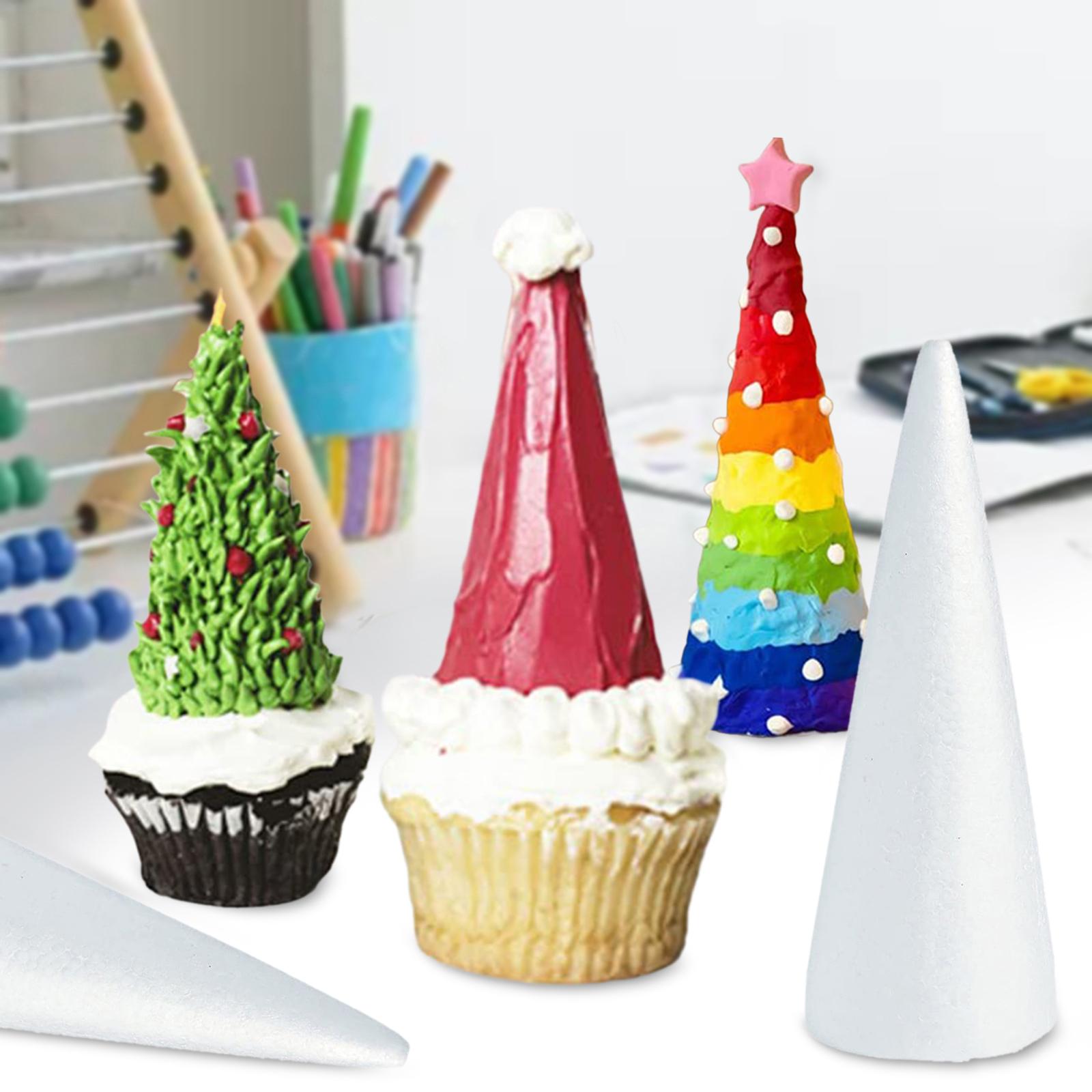 Art Craft Kids - 30Pcs Foam Cones for Crafts Foam