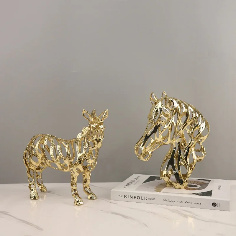 Art Craft Lion - New Metal Crafts Artificial Animal Sculpture