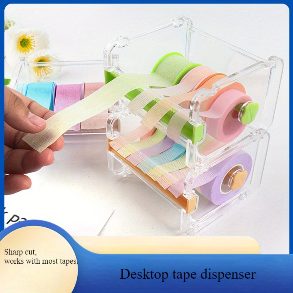 Washi Tape Rolls - Multipurpose Adhesive Tape Dispenser Portable Washi