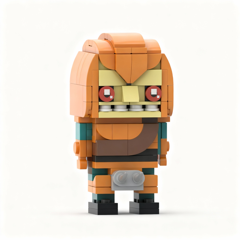 Art Craft Idea - 205pcs MOC Hobgoblin Spider BrickHeadz Model