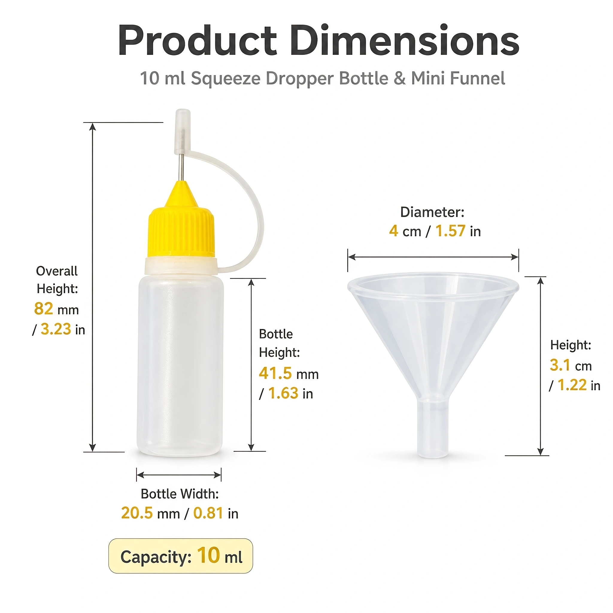 10ml Precision Fine Tip Plasti - đánh giá và giá Art And Craft Recycle