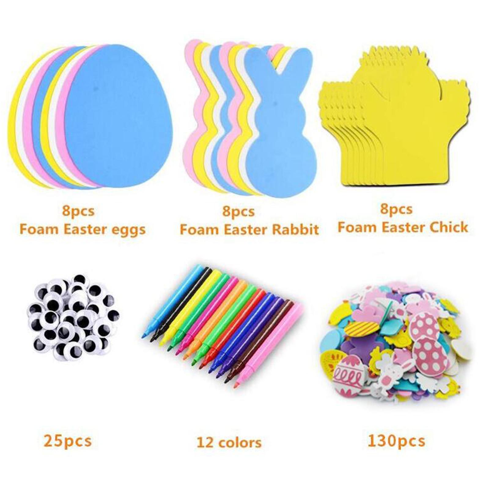 Easter Foam Stickers Set Multi - đánh giá và giá Art Craft Kids