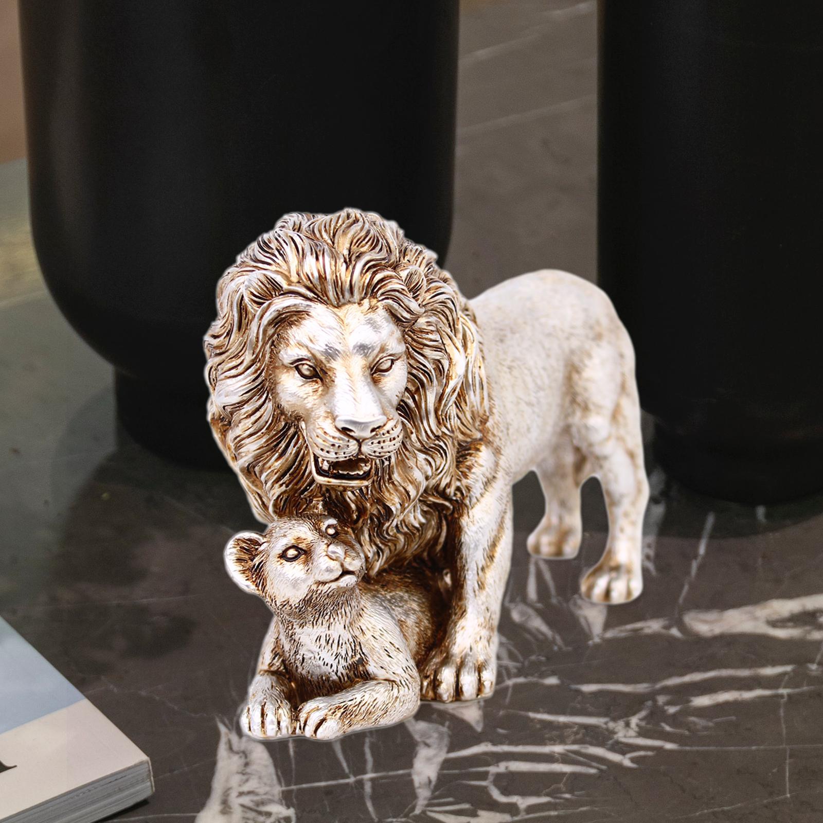 Lion Statue Home Decoration Ar - đánh giá và giá Art Craft Lion
