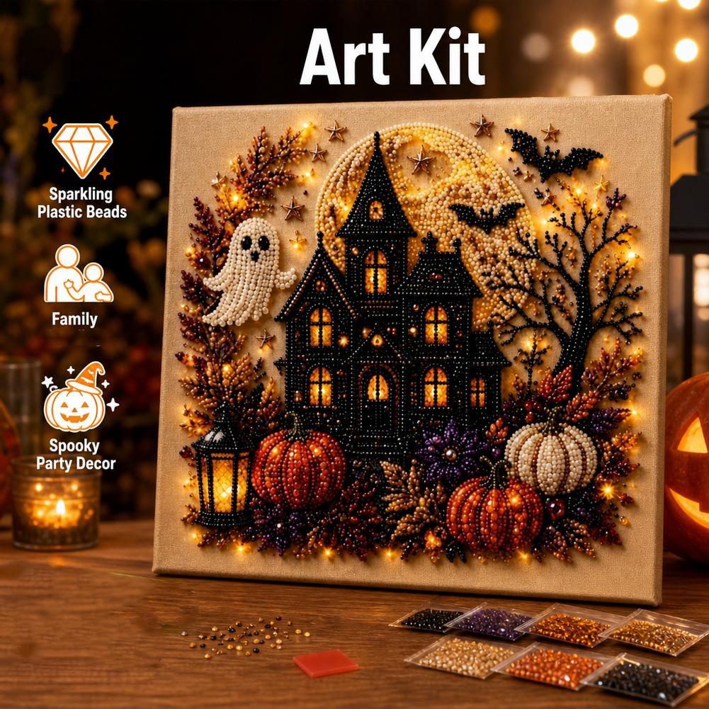 Halloween Ghost & Pumpkin 3D P - đánh giá và giá Art Craft Adult