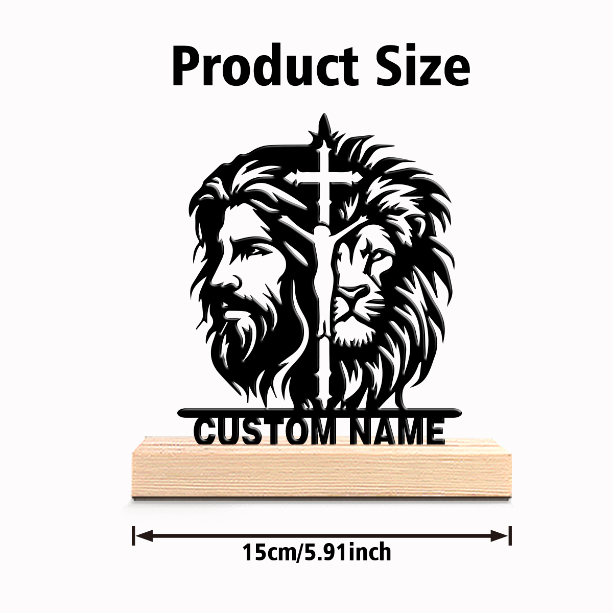 1pc Modern The lion and the cr - đánh giá và giá Art Craft Lion
