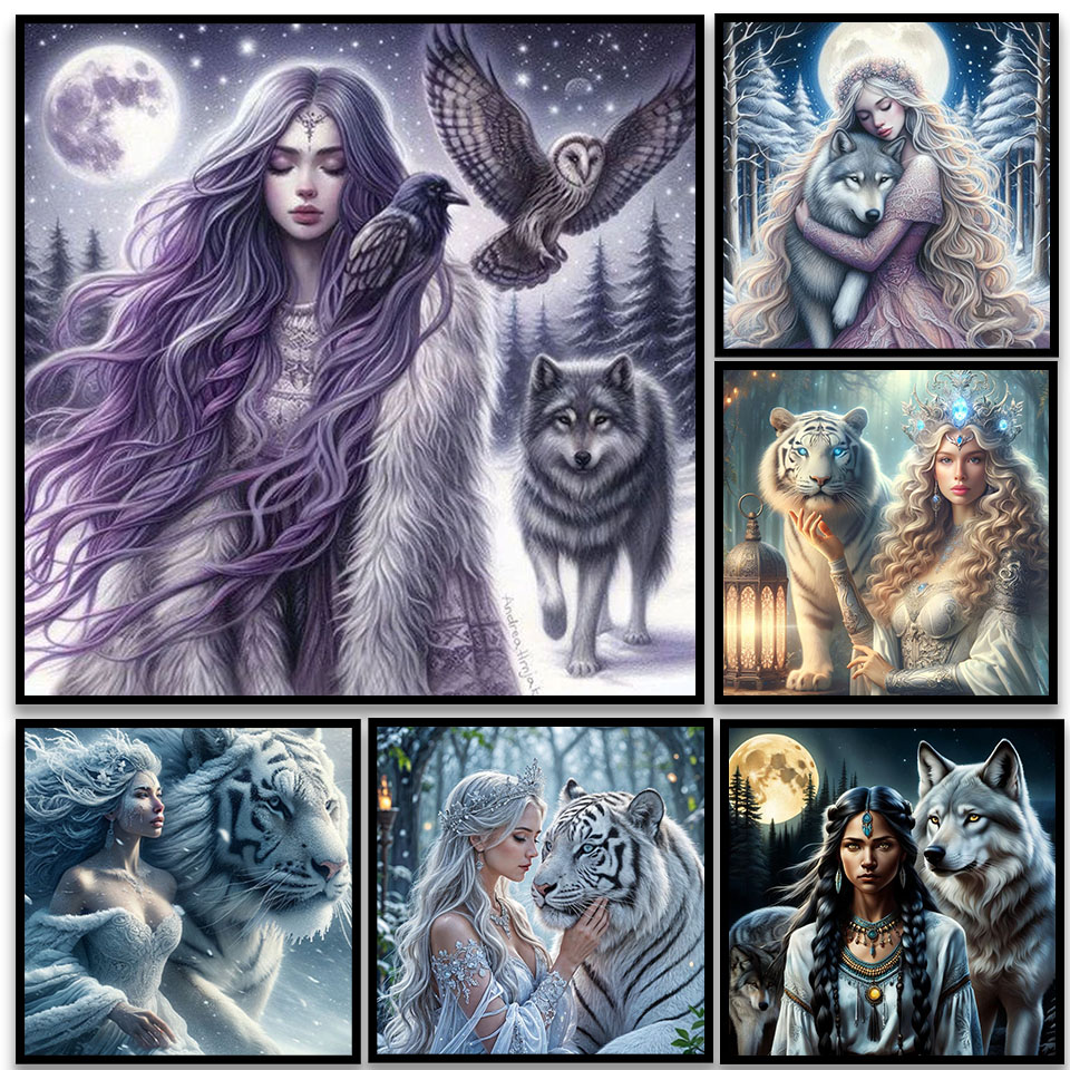 5D DIY Diamond Painting: Woman - đánh giá và giá Art Craft Lion