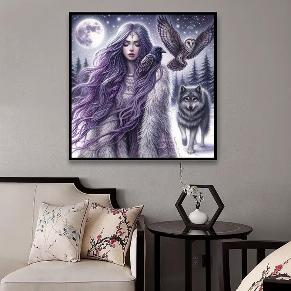 5D DIY Diamond Painting: Woman - đánh giá và giá Art Craft Lion