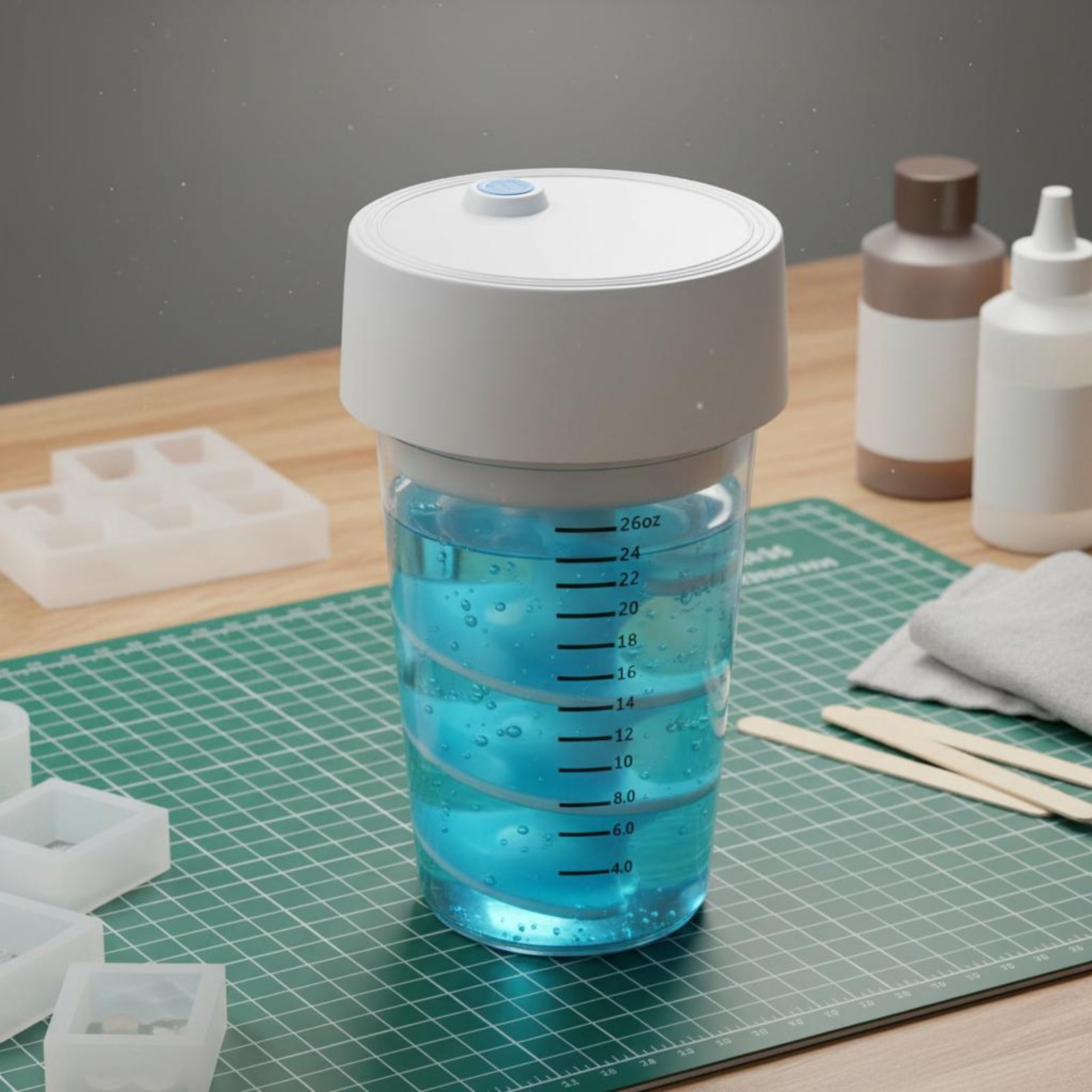 Automatic Resin Mixer Handseff - đánh giá và giá Art And Craft Studio