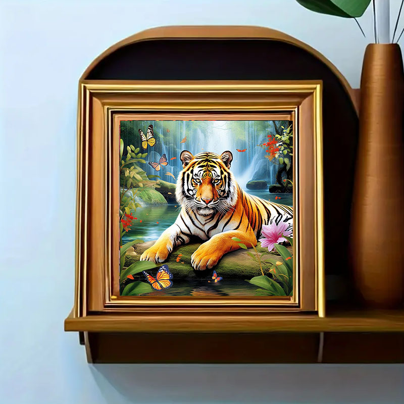 1 Set of Tiger King Diamond Pa - đánh giá và giá Art Craft Adult