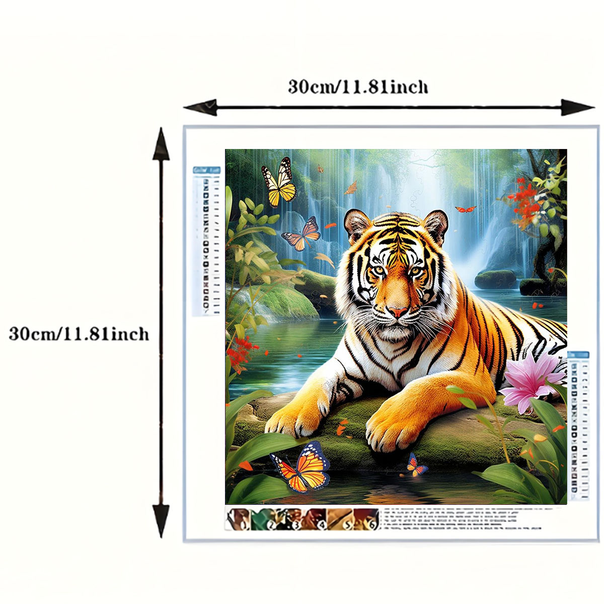 1 Set of Tiger King Diamond Pa - đánh giá và giá Art Craft Adult