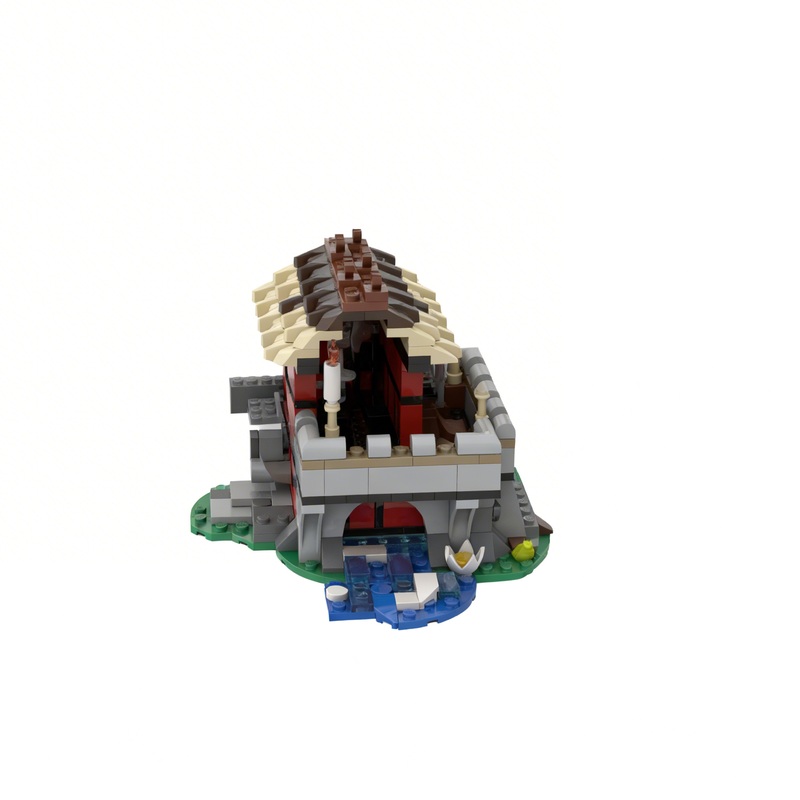 2815pcs MOC Medieval Town Squa - đánh giá và giá Art Craft Lion