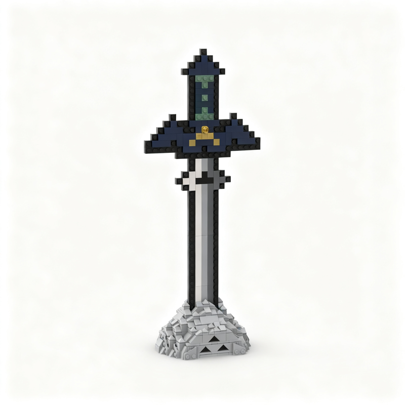 535pcs MOC Master Sword Zeldas - đánh giá và giá Art Craft Idea