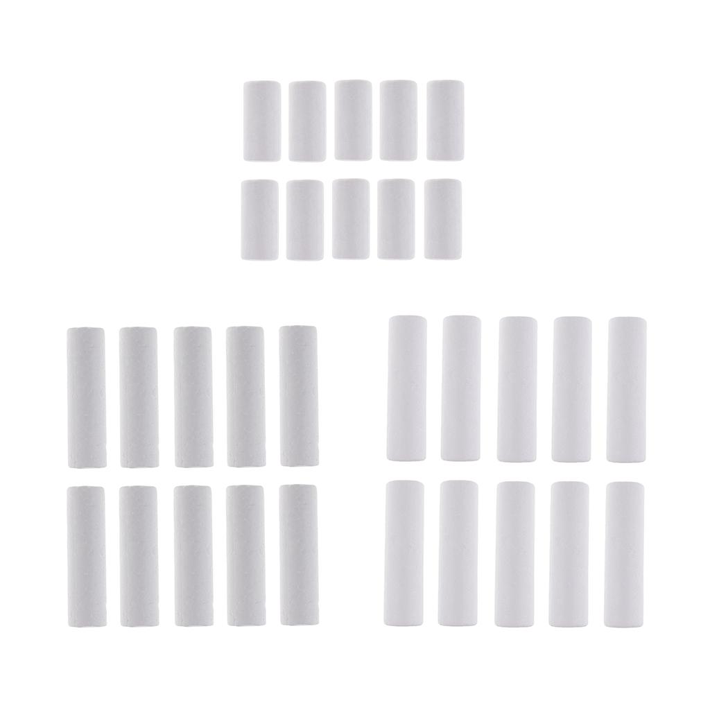 10 Pieces Blank White Cylinder - đánh giá và giá Art Craft Kids