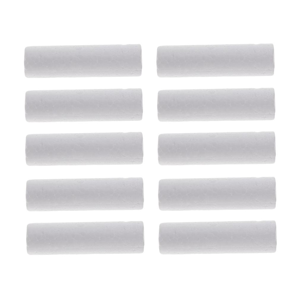 10 Pieces Blank White Cylinder - đánh giá và giá Art Craft Kids