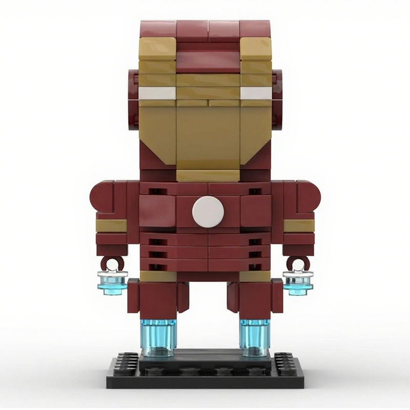 149pcs MOC Iron Mark 3 BrickHe - đánh giá và giá Art Craft Idea