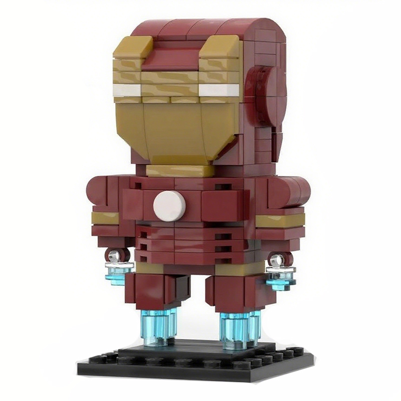 149pcs MOC Iron Mark 3 BrickHe - đánh giá và giá Art Craft Idea