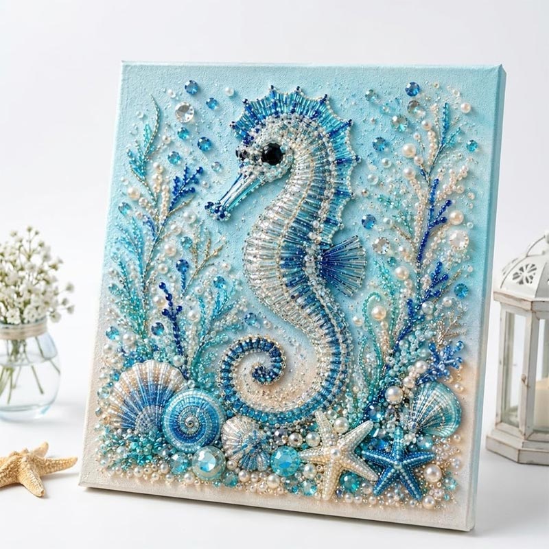 Ocean Theme Pearl Art DIY Kit  - đánh giá và giá Art Craft Website
