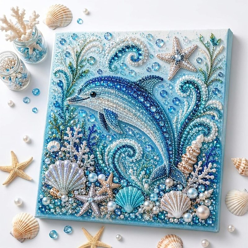 Ocean Theme Pearl Art DIY Kit  - đánh giá và giá Art Craft Website