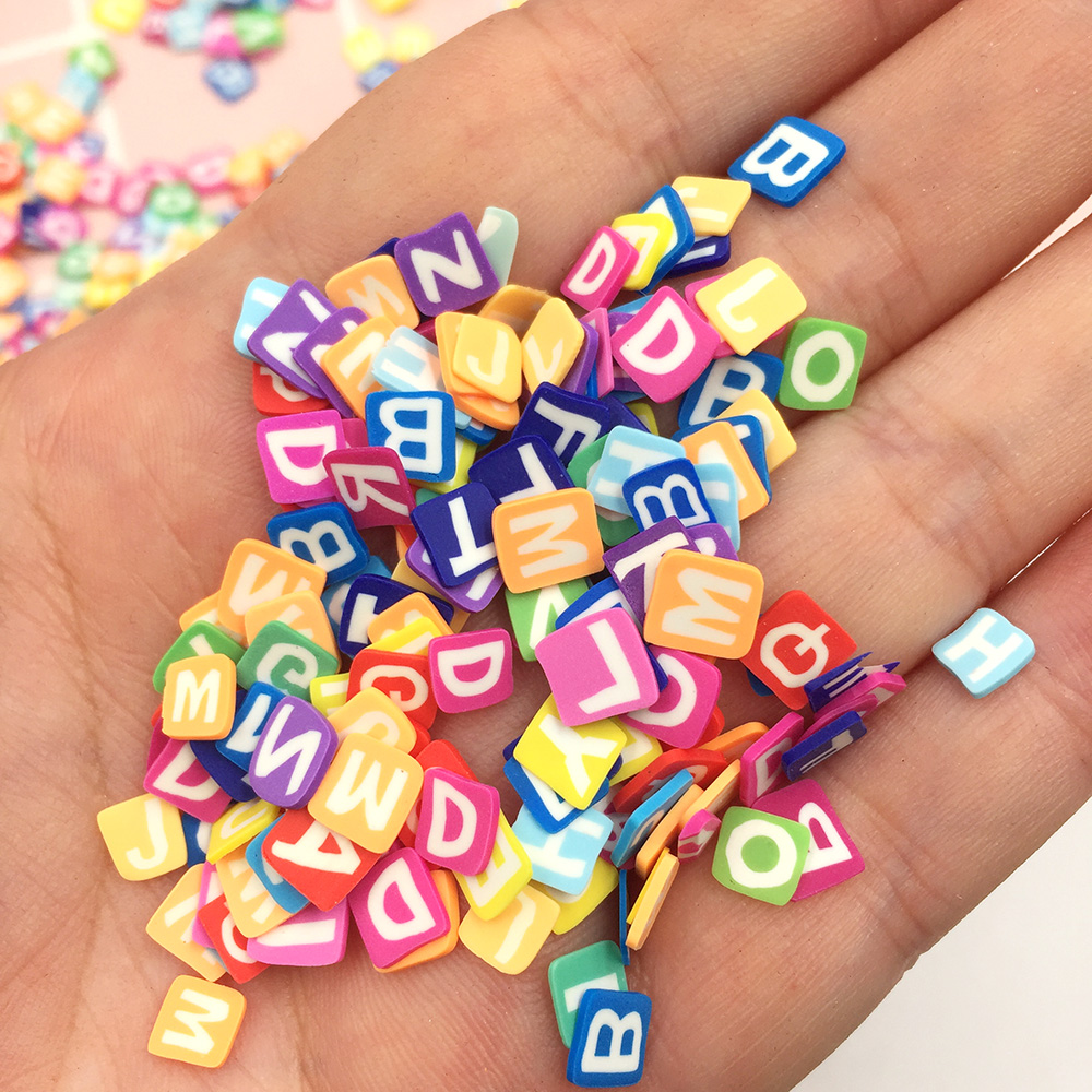 50 Gam/lô 5Mm Vuông Chữ Lát Cắ - đánh giá và giá Art Craft Letter A
