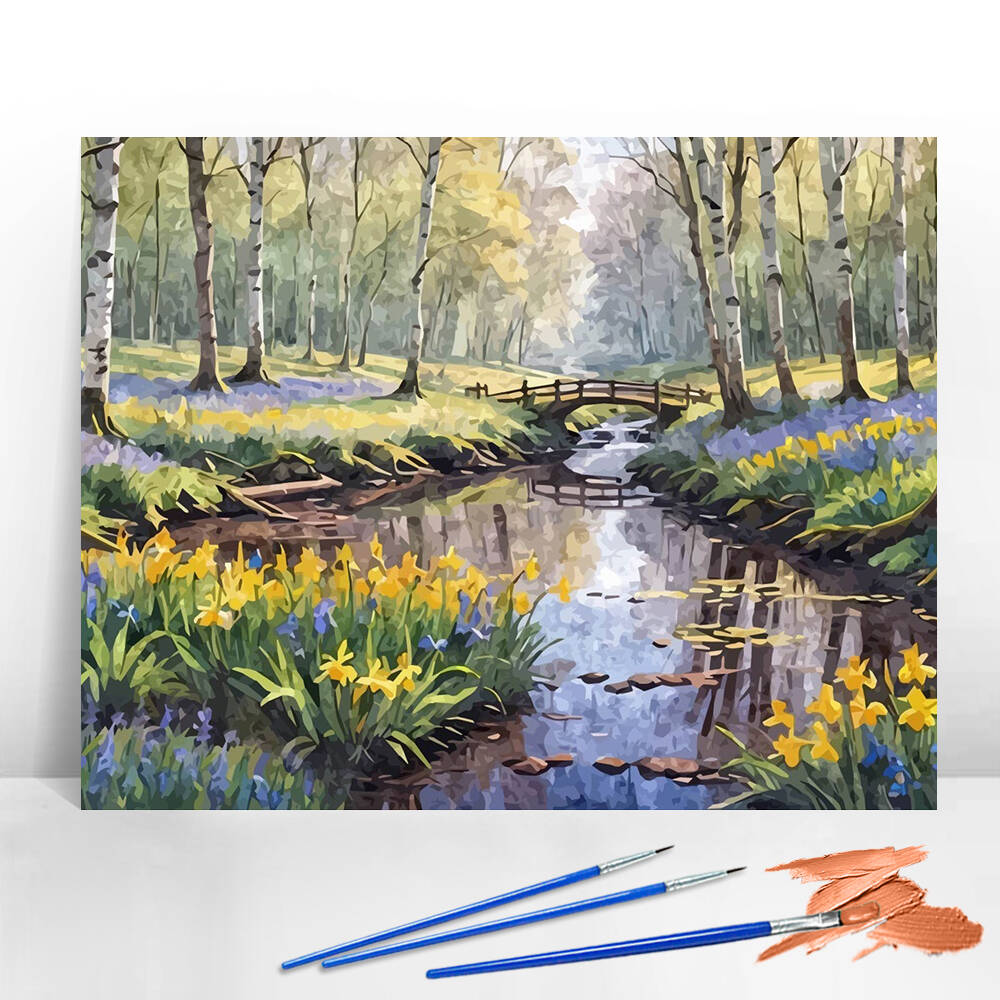 DIY Painting By Numbers Landsc - đánh giá và giá Art Craft Website