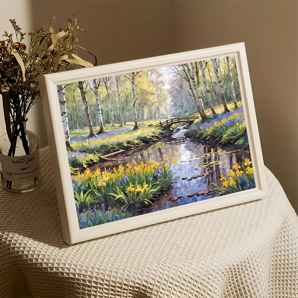 DIY Painting By Numbers Landsc - đánh giá và giá Art Craft Website