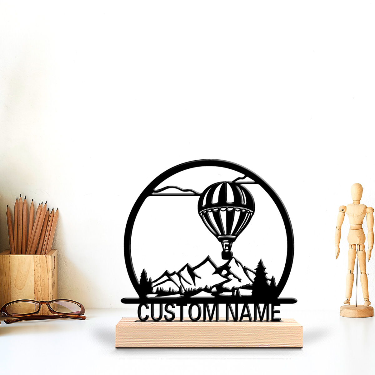 1pc Hot air balloon Customized - đánh giá và giá Art Craft Names