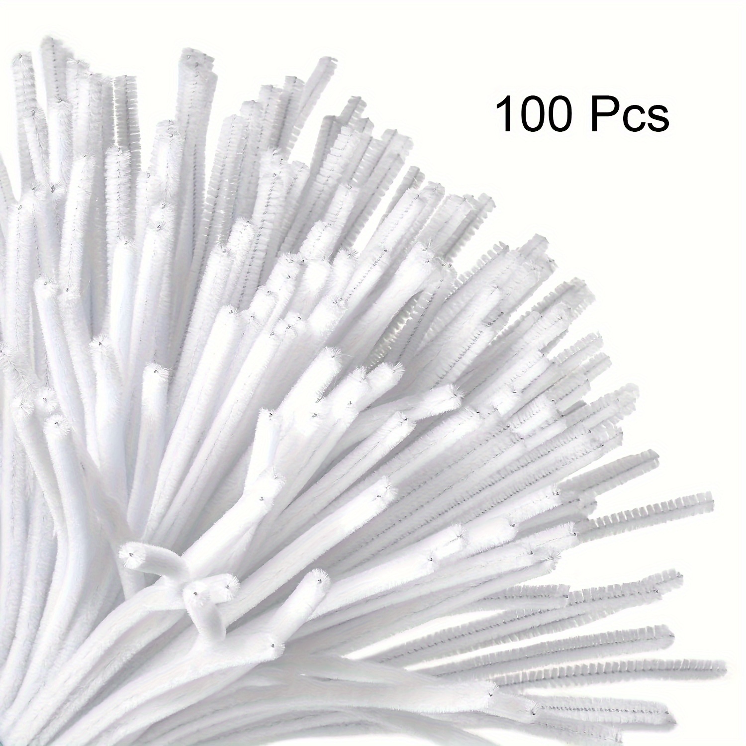 100 Pcs White Pipe Cleaners,Pi - đánh giá và giá Art Craft Kids