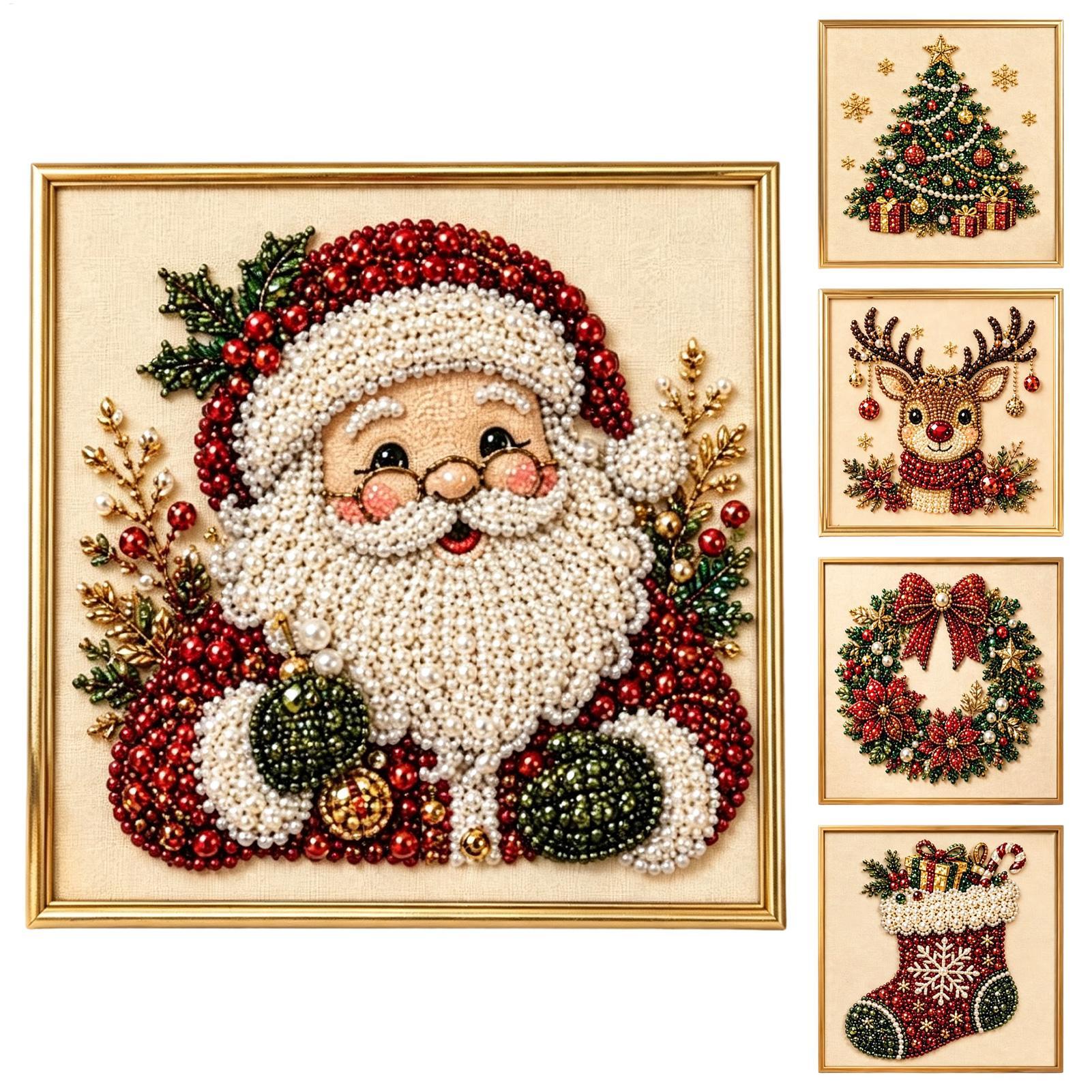 Pearl Painting Kit Christmas H - đánh giá và giá Art And Craft Studio