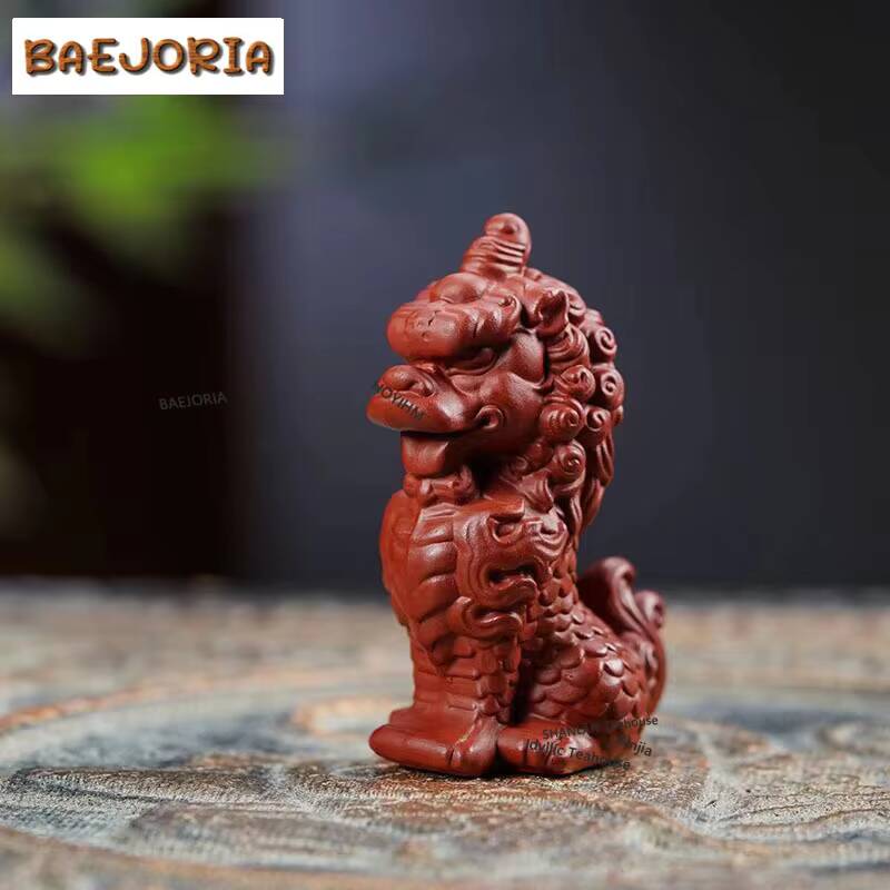 Exquisite Lion Art Purple Clay - đánh giá và giá Art Craft Lion