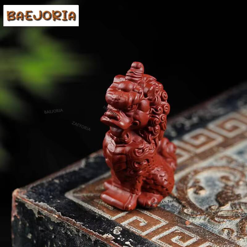 Exquisite Lion Art Purple Clay - đánh giá và giá Art Craft Lion