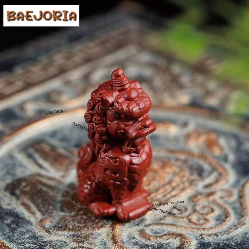 Exquisite Lion Art Purple Clay - đánh giá và giá Art Craft Lion