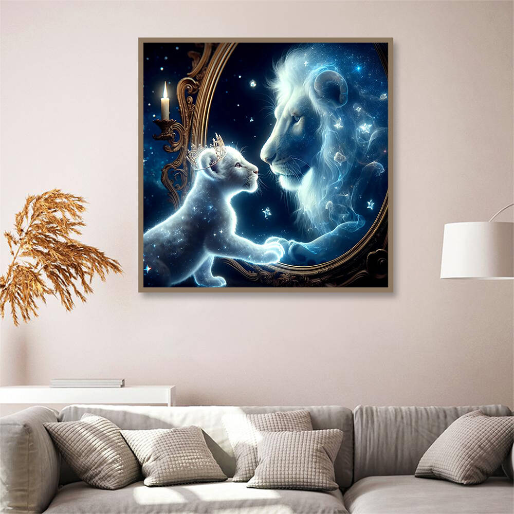 Huacan Diamond Painting Art Cr - đánh giá và giá Art Craft Lion
