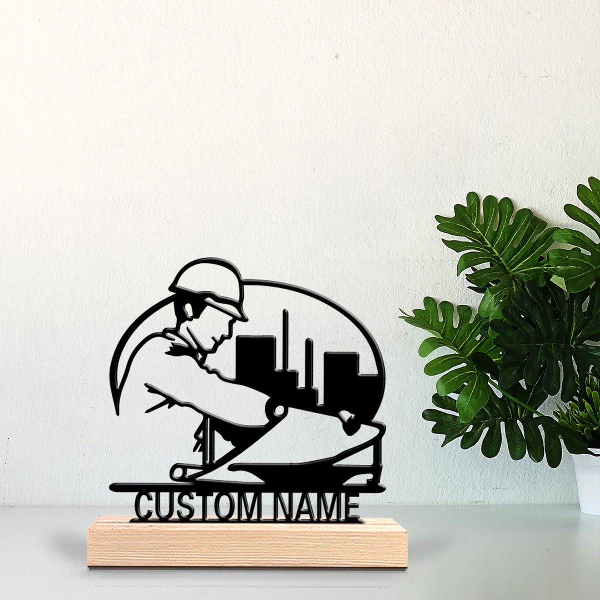 1pc construction worker Custom - đánh giá và giá Art Craft Names