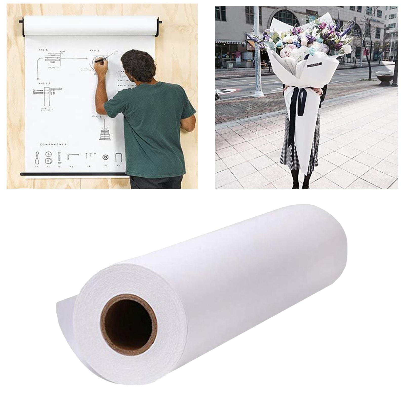 10/20/30m/Roll White Kraft Art - đánh giá và giá Art And Craft Recycle