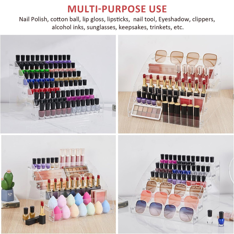 Acrylic Nail Polish Organizer  - đánh giá và giá Acrylic Pour Paint