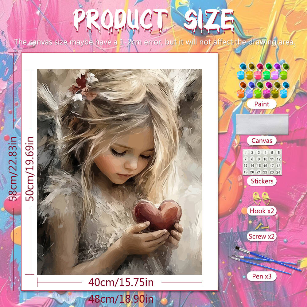 Drawing By Numbers Girl Portra - đánh giá và giá Art Craft Website