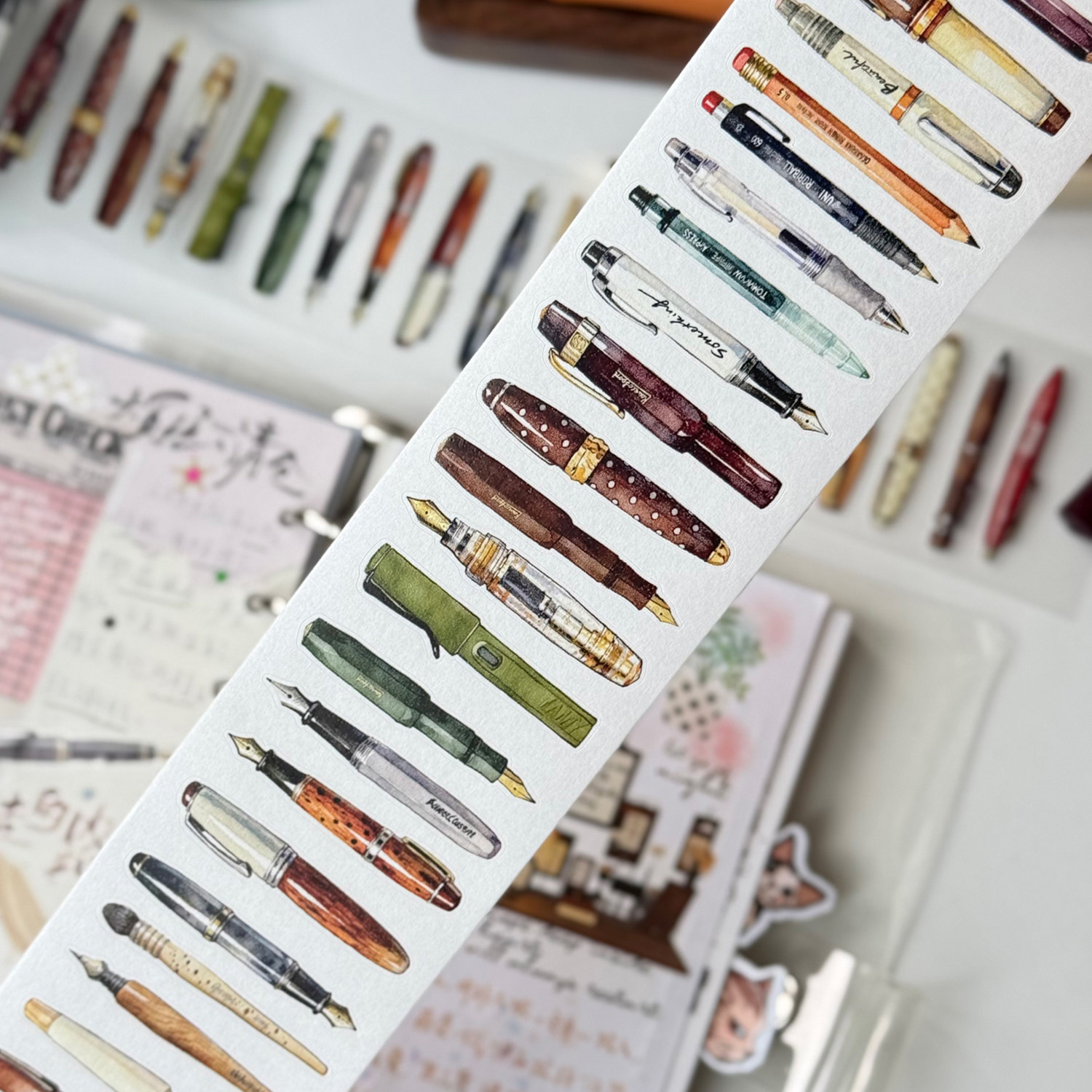 DengDeng Studio Vintage Dreamy - đánh giá và giá Washi Tape Rolls