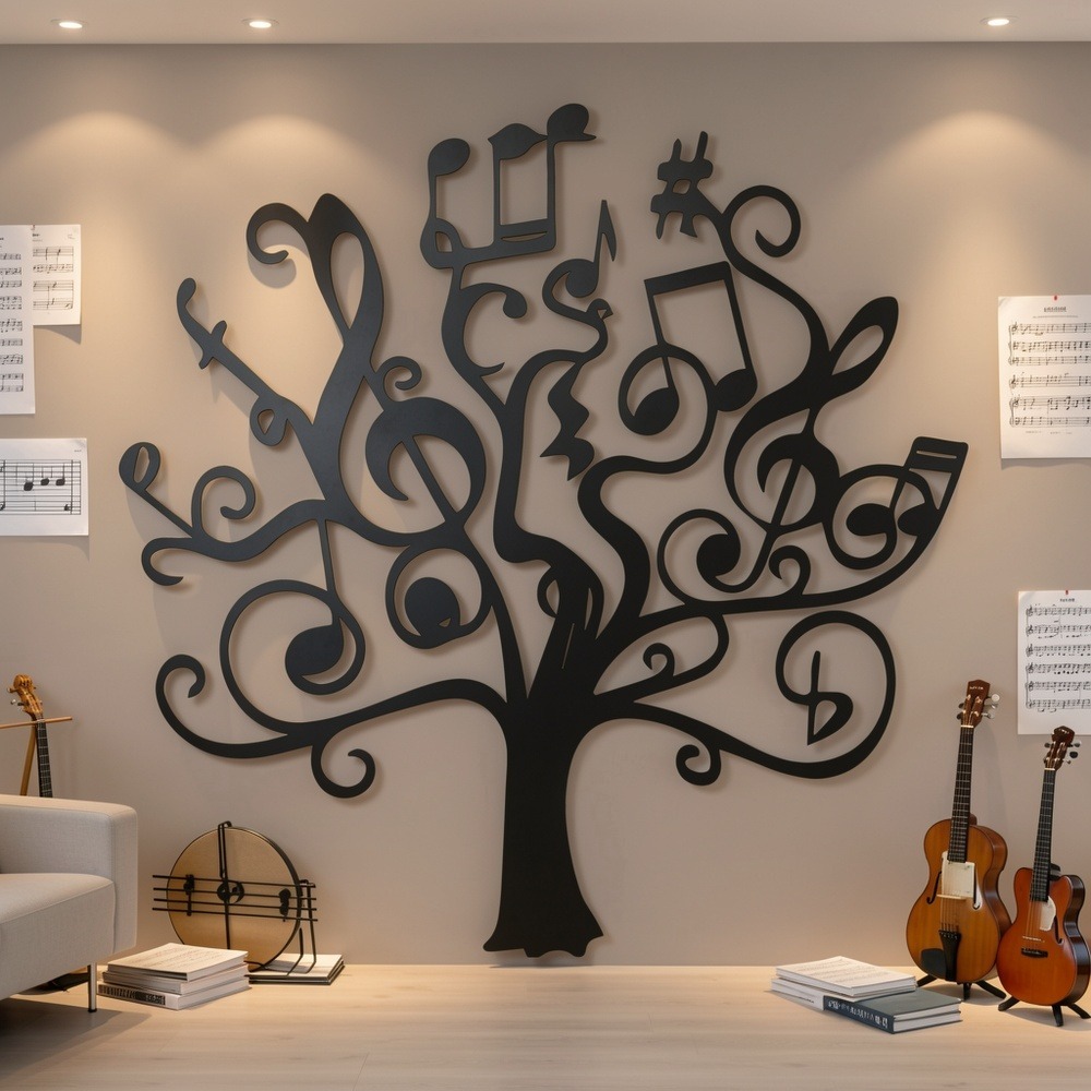 CIFBUY Metal Wall Art Musical  - đánh giá và giá Art And Craft Studio