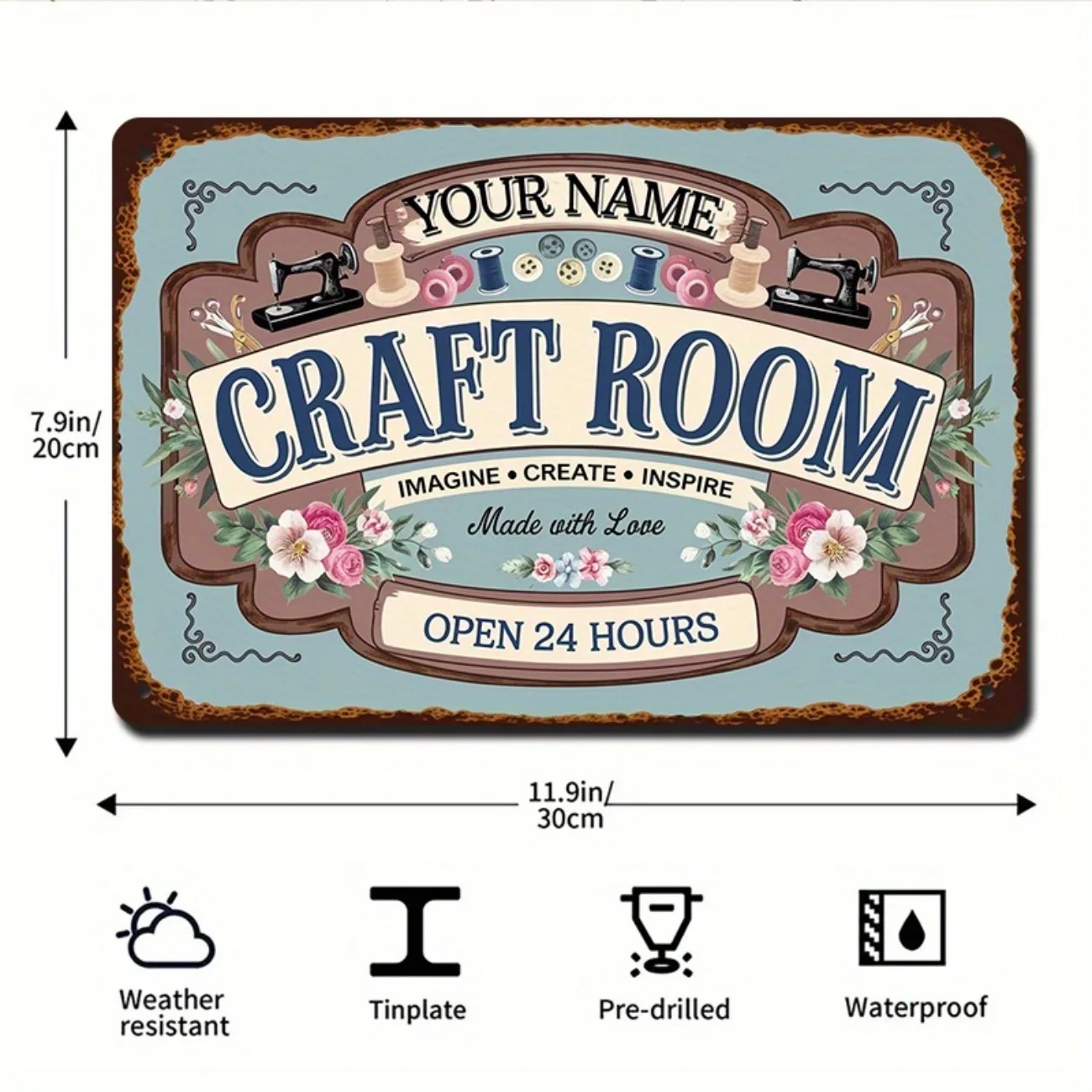 Custom Name Metal Craft Room S - đánh giá và giá Art And Craft Studio