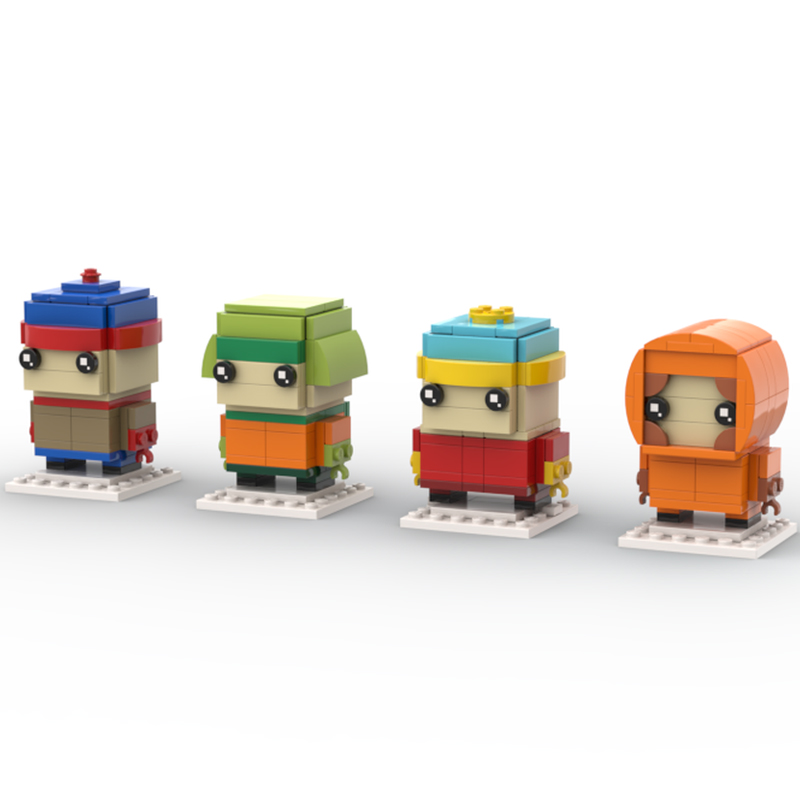 336pcs MOC South Park BrickHea - đánh giá và giá Art Craft Idea