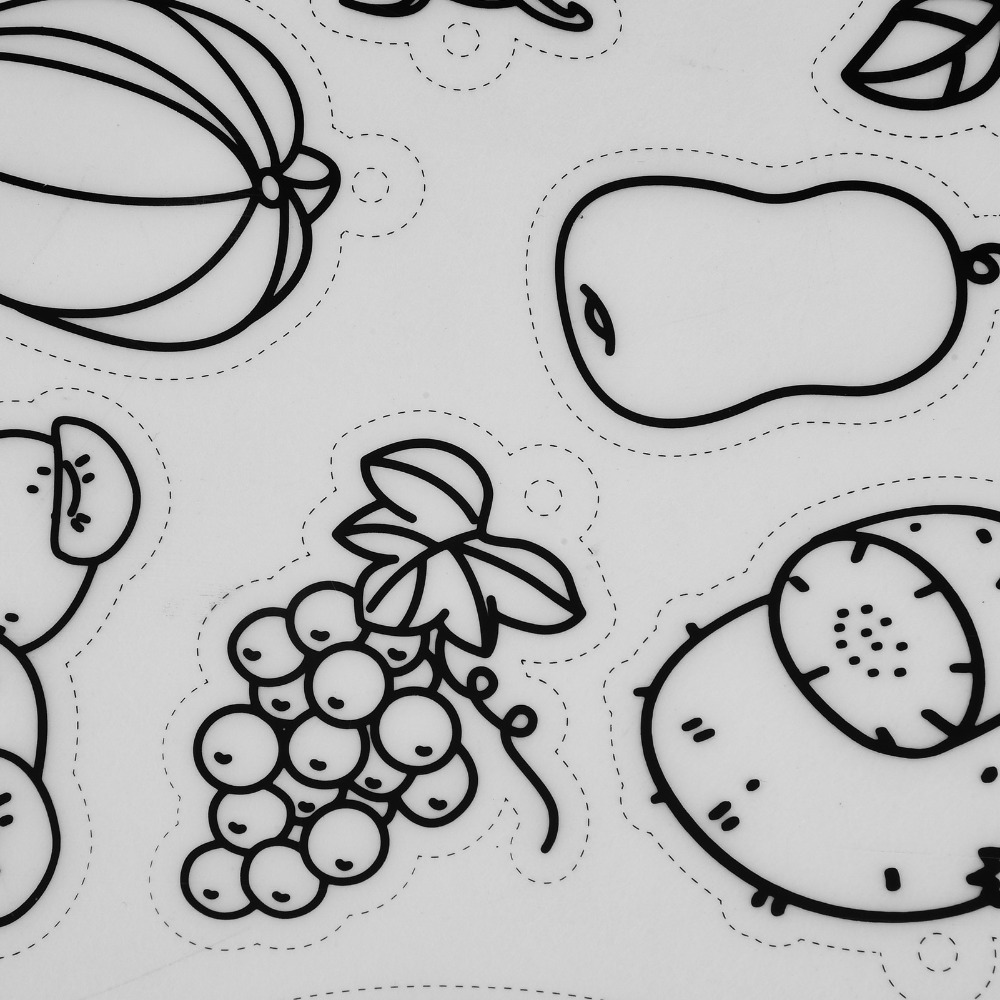 8pcs Fruit Vegetable Pattern H - đánh giá và giá Art Craft Vegetables