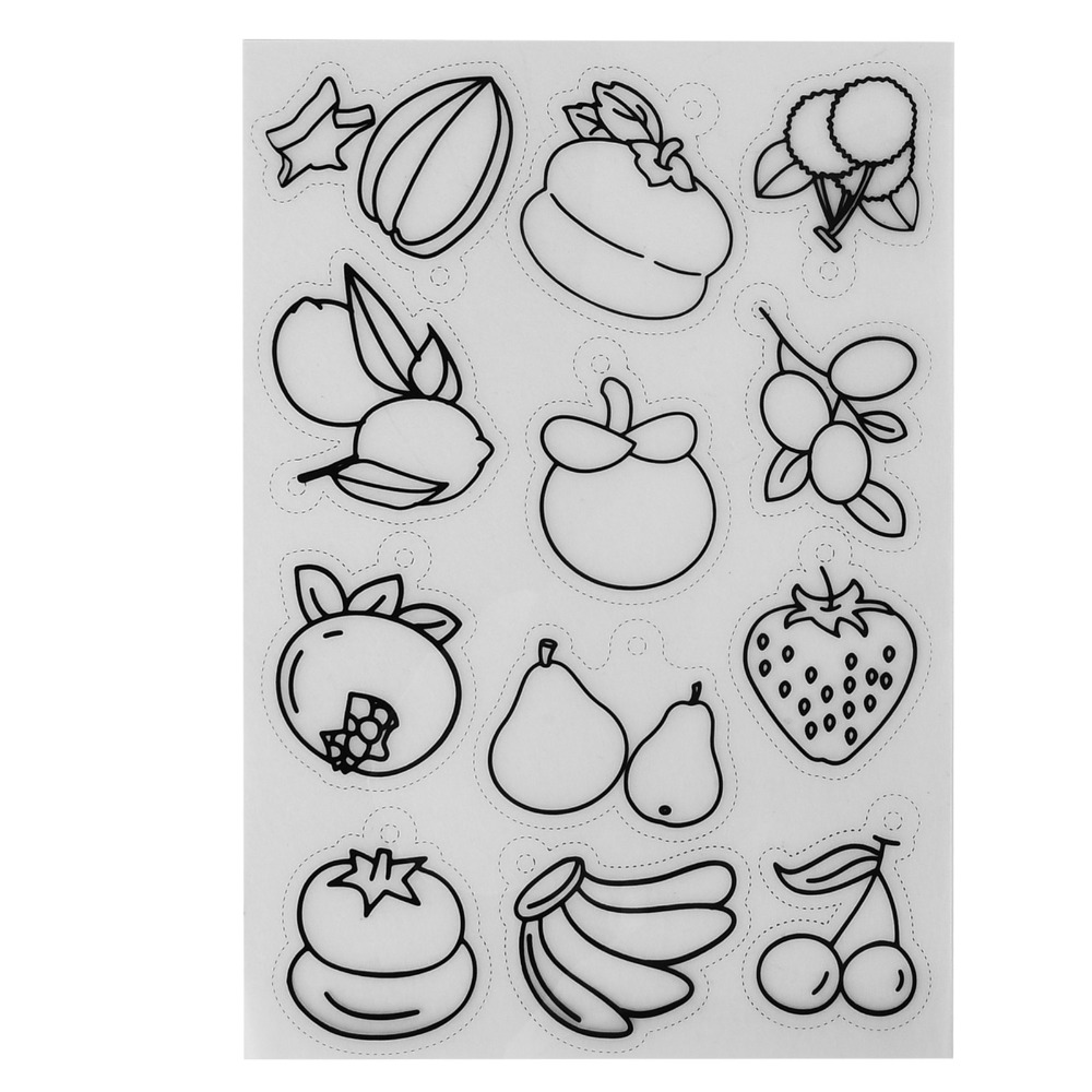 8pcs Fruit Vegetable Pattern H - đánh giá và giá Art Craft Vegetables