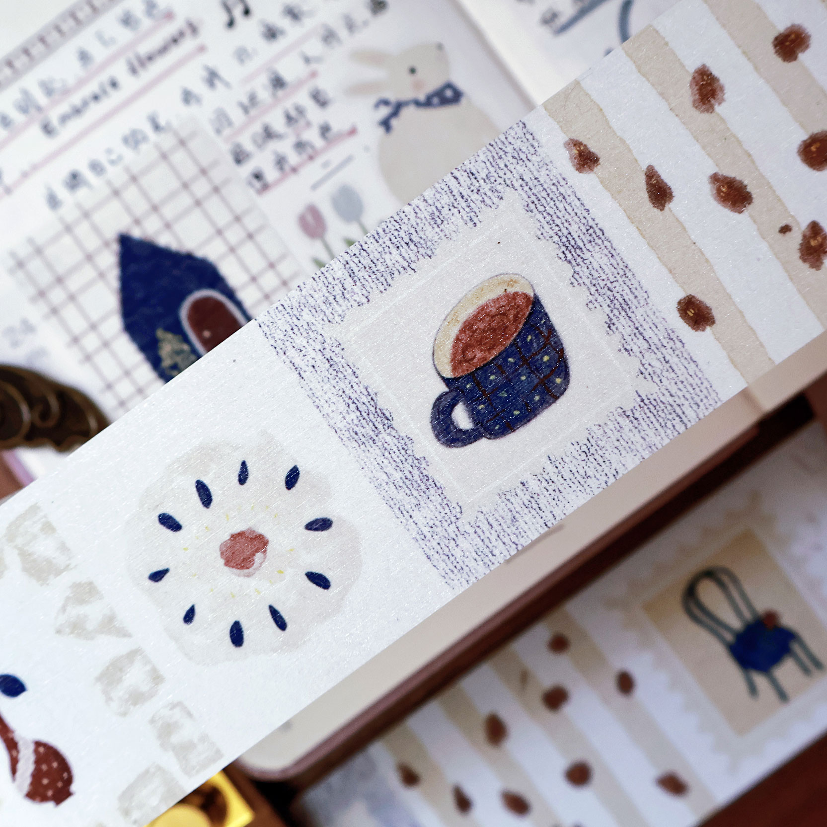 YiEr Studio Vintage Old Melody - đánh giá và giá Washi Tape Rolls