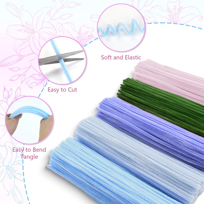 Pipe Cleaners Chenille Stems J - đánh giá và giá Art Craft Kids