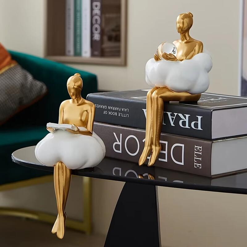 Nordic Cloud Dress Girl Statue - đánh giá và giá Art And Craft Studio