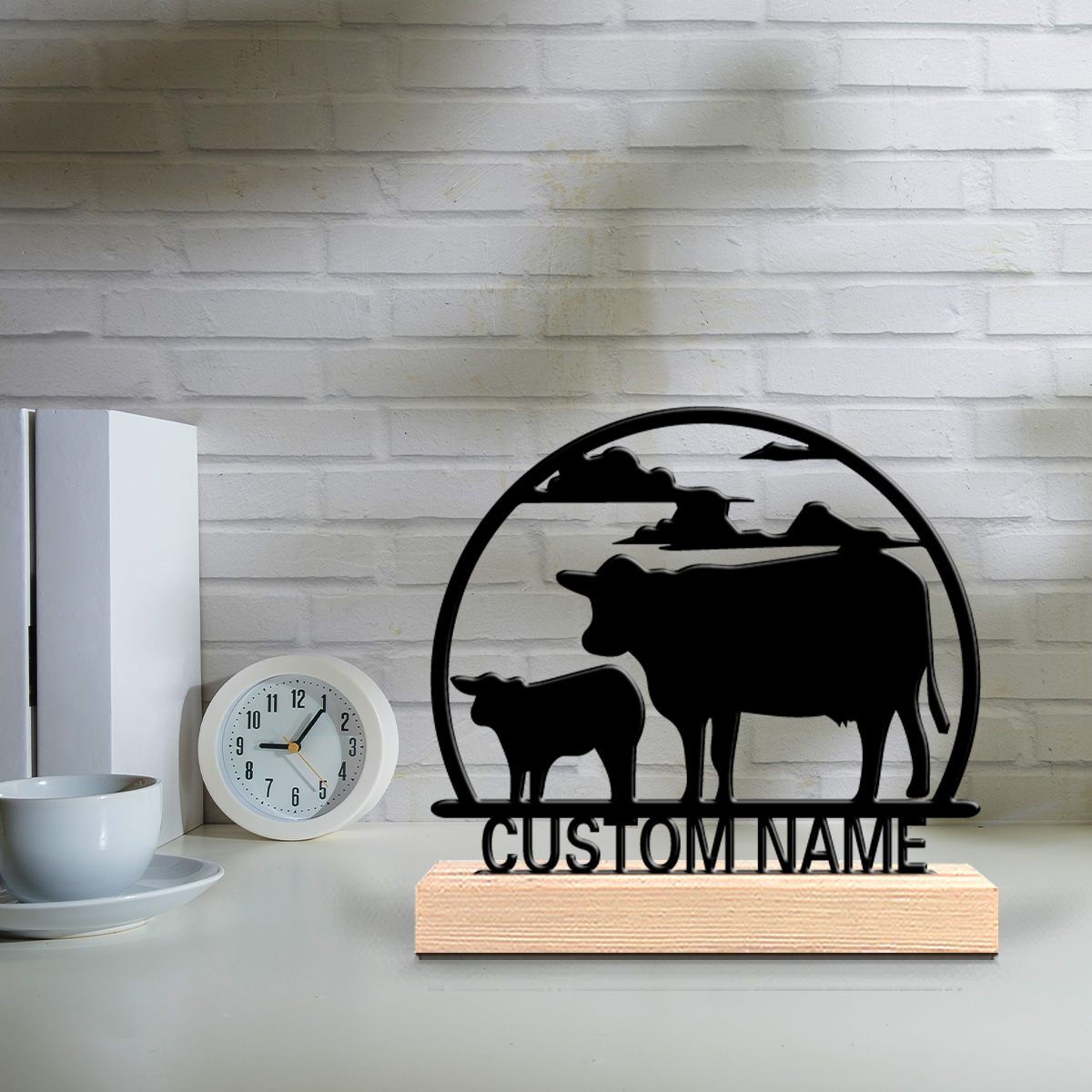 1pc Fashion Cow Customizable N - đánh giá và giá Art Craft Names
