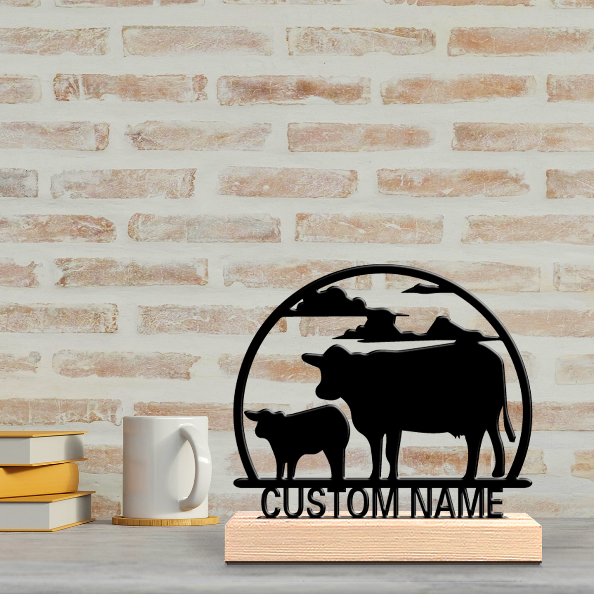 1pc Fashion Cow Customizable N - đánh giá và giá Art Craft Names