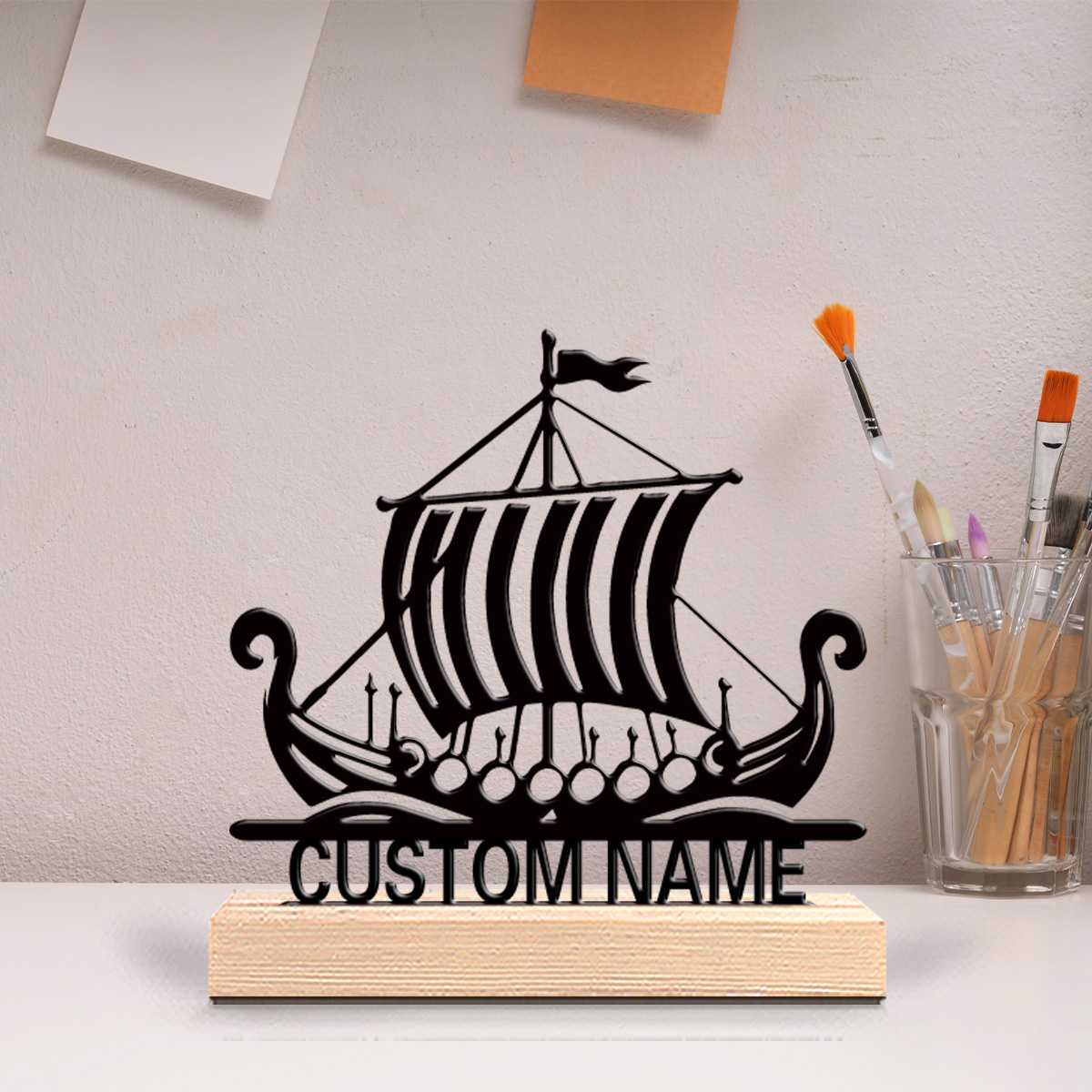 1pc Creative Sailboat Customiz - đánh giá và giá Art Craft Names