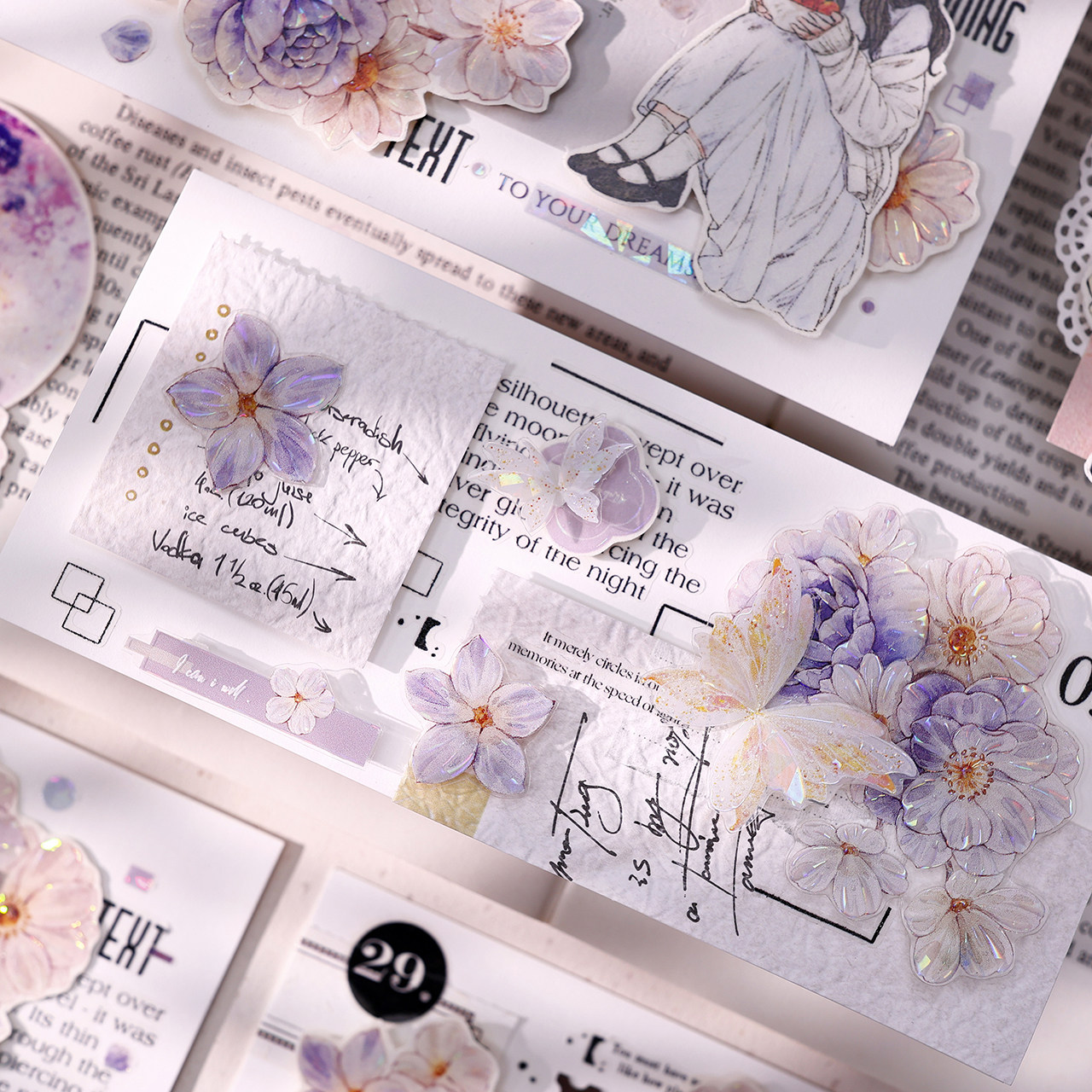 XiaoBaiJia Studio Vintage Pale - đánh giá và giá Washi Tape Rolls