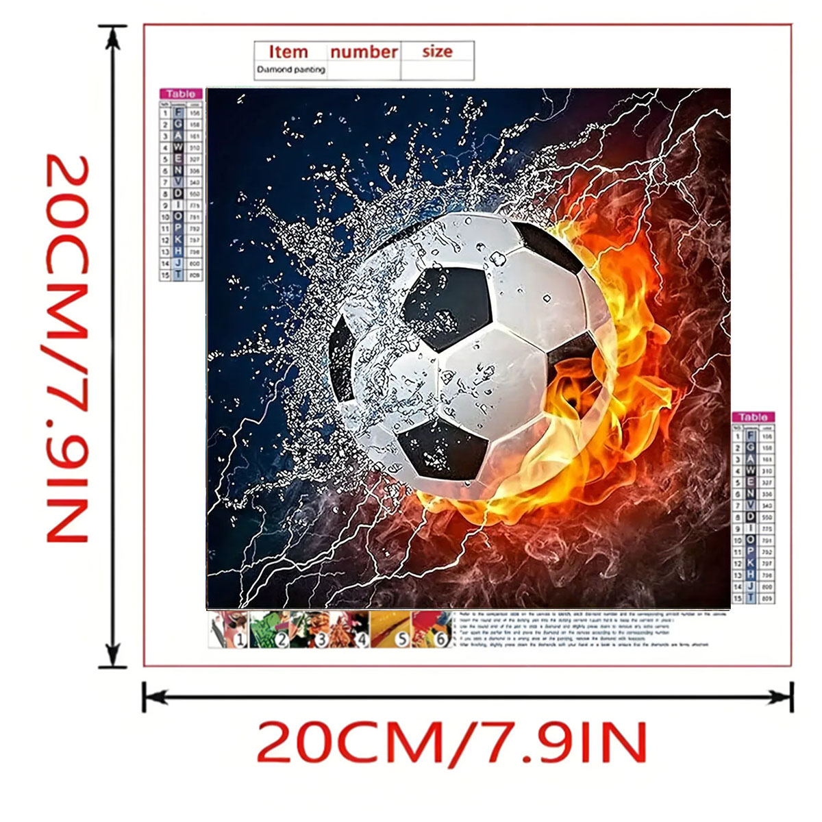 A Set of Football Diamond Pain - đánh giá và giá Art Craft Adult